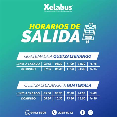 Horario y Precios 